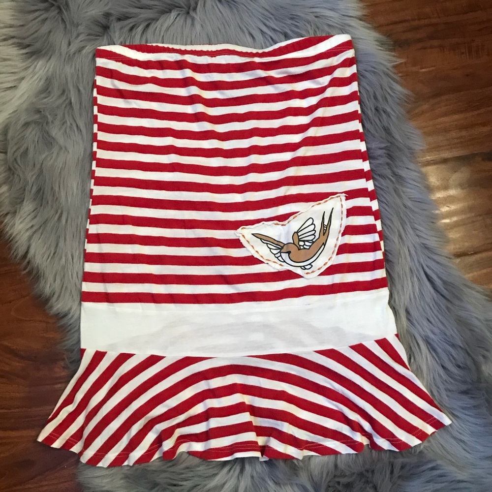 Sleeveless Tube Top Shirt